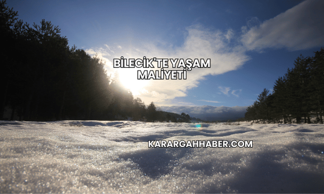 Bilecik'te Yaşam Maliyeti