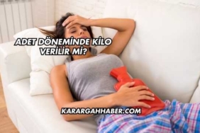 Adet Döneminde Kilo Verilir mi?